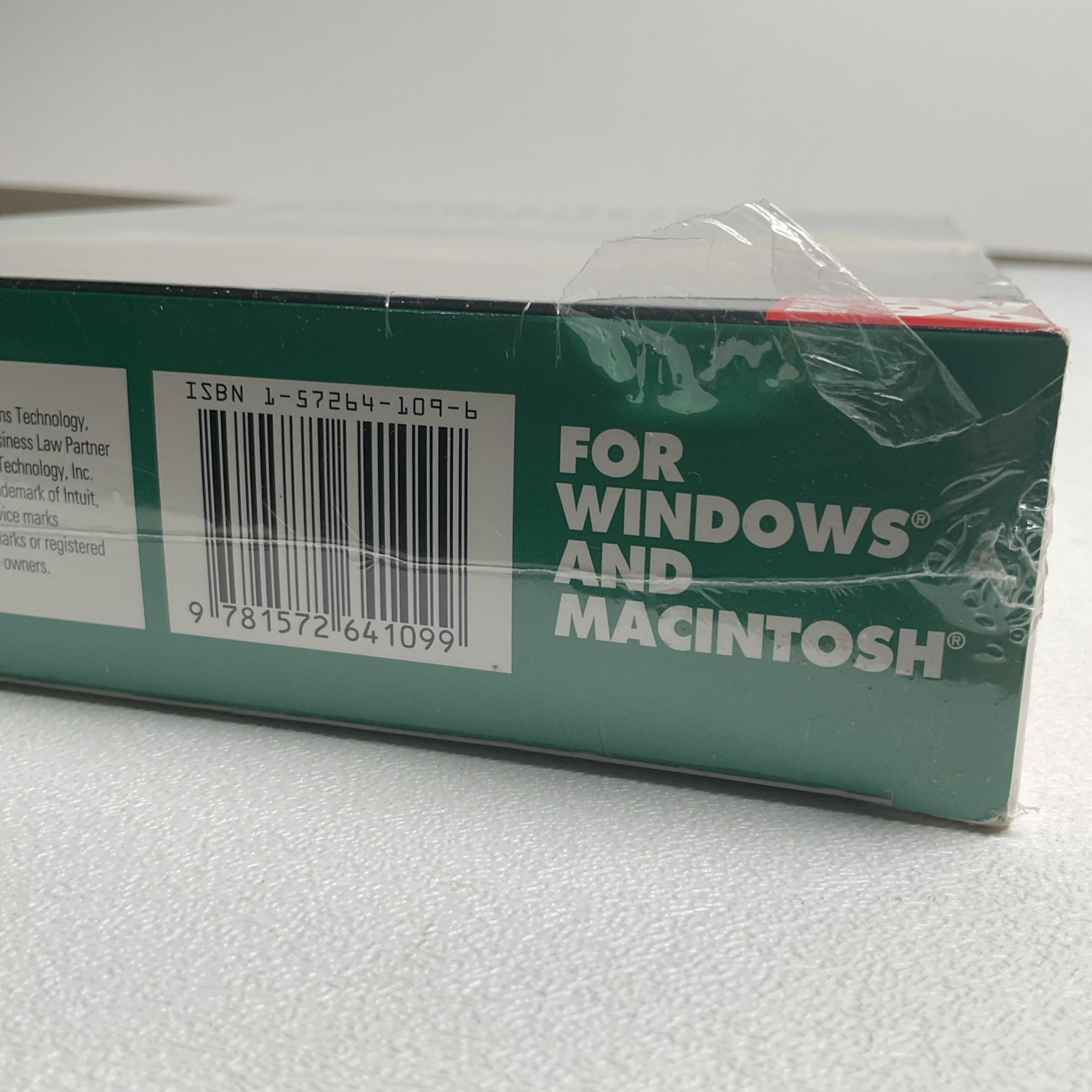 Quicken Business Law Partner For Windows Or Mac Brand New ‘96