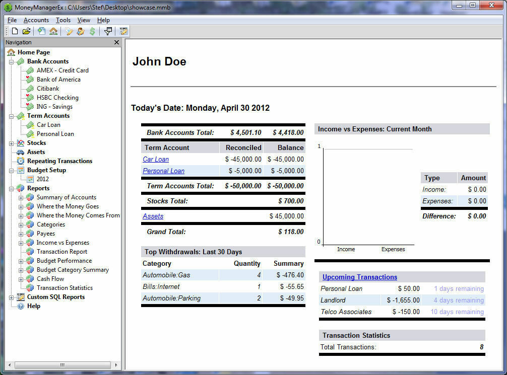 NEW Money Manager – Accounting, Bookkeeping, Tax, VAT, Business & Personal