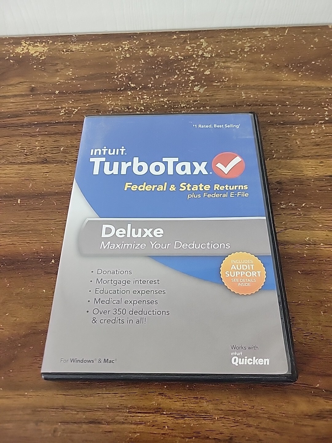 INTUIT TURBOTAX DELUXE FEDERAL RETURNS FOR TAX YEAR 2013