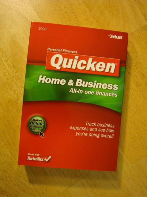 Intuit Quicken 2008 Home & Business For Windows (New! Factory sealed retail box)