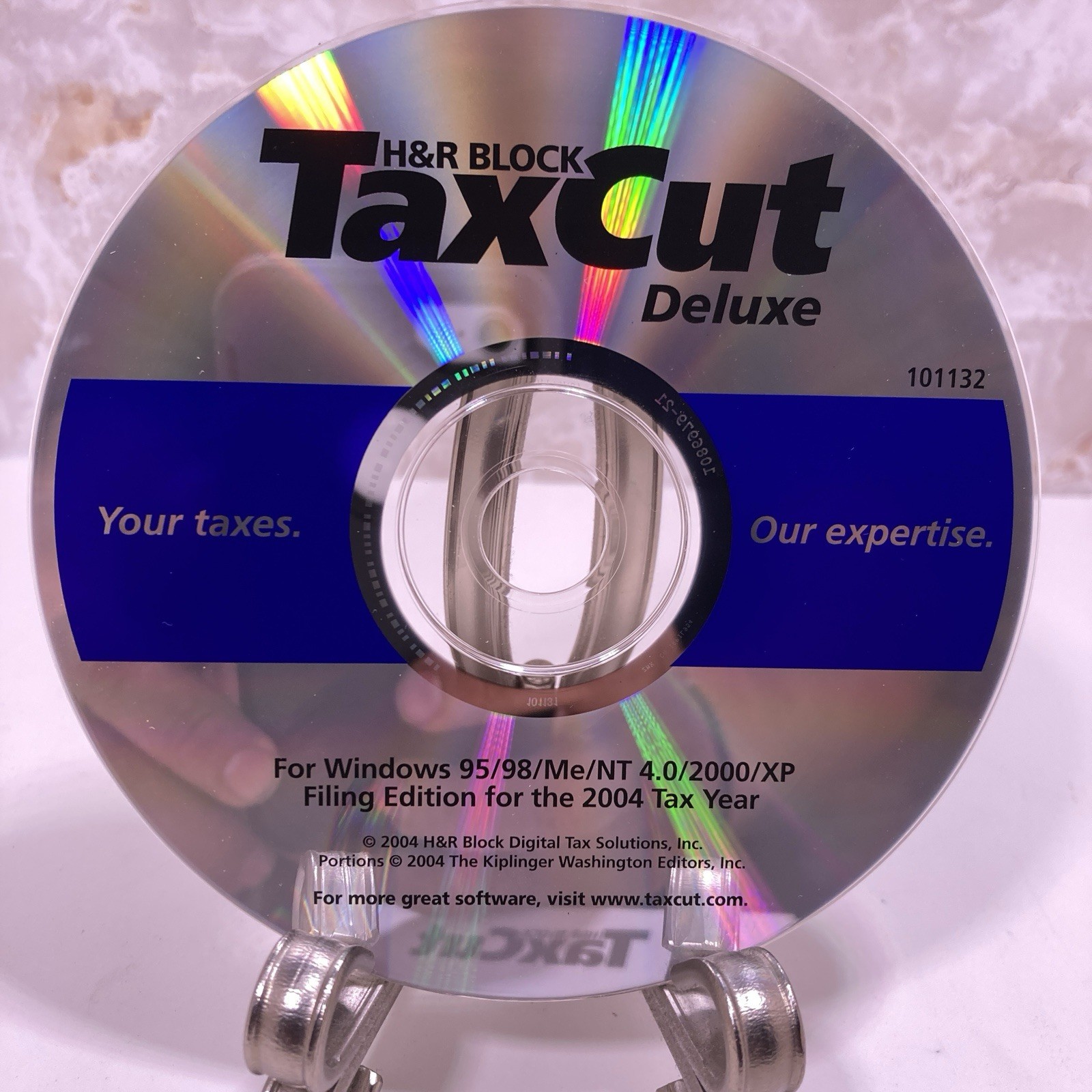 2004 TaxCut DELUXE Federal turbo H&R Tax Cut New sealed CD