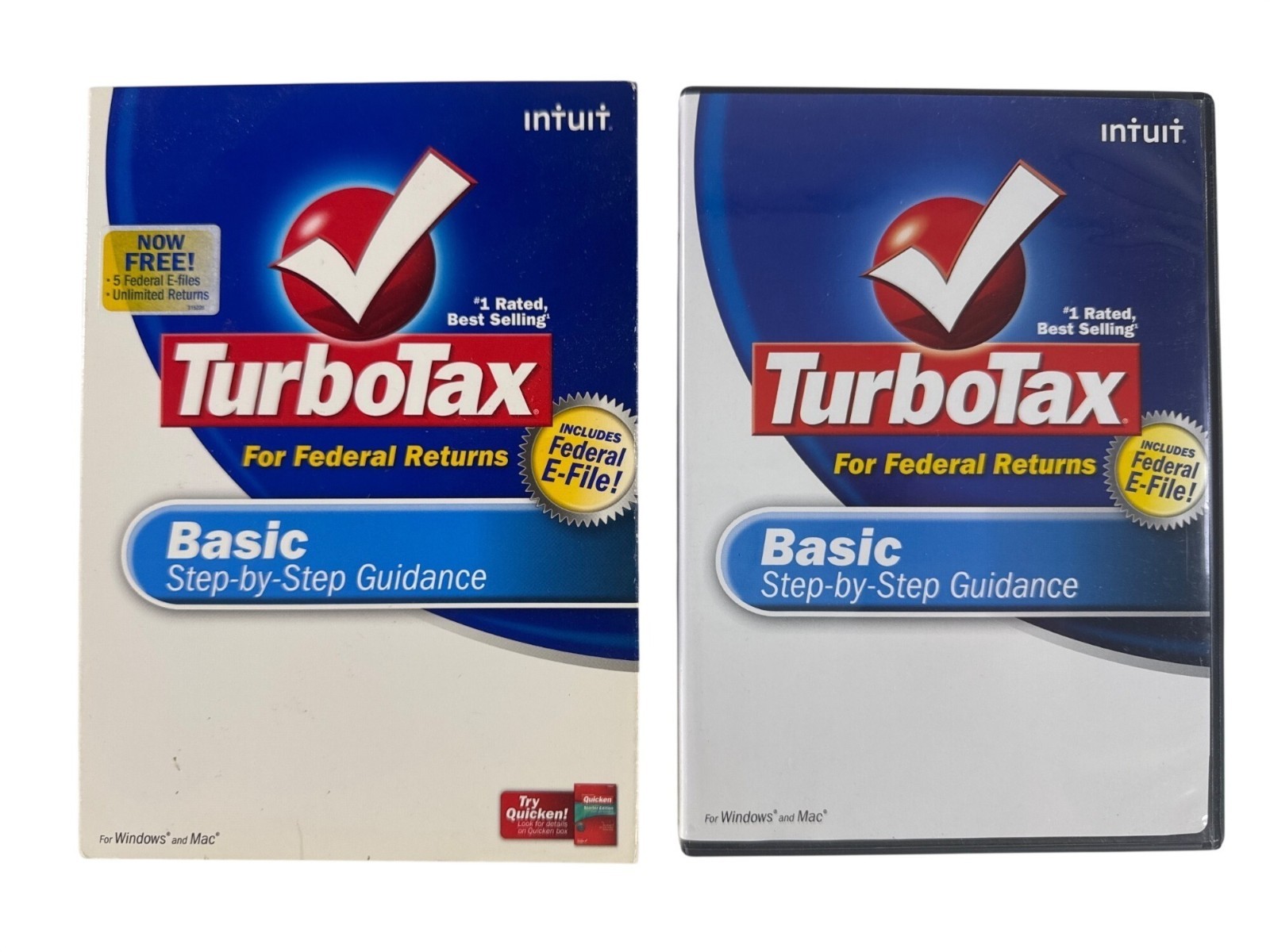 2008 TurboTax Basic for Federal Returns for Windows and Mac