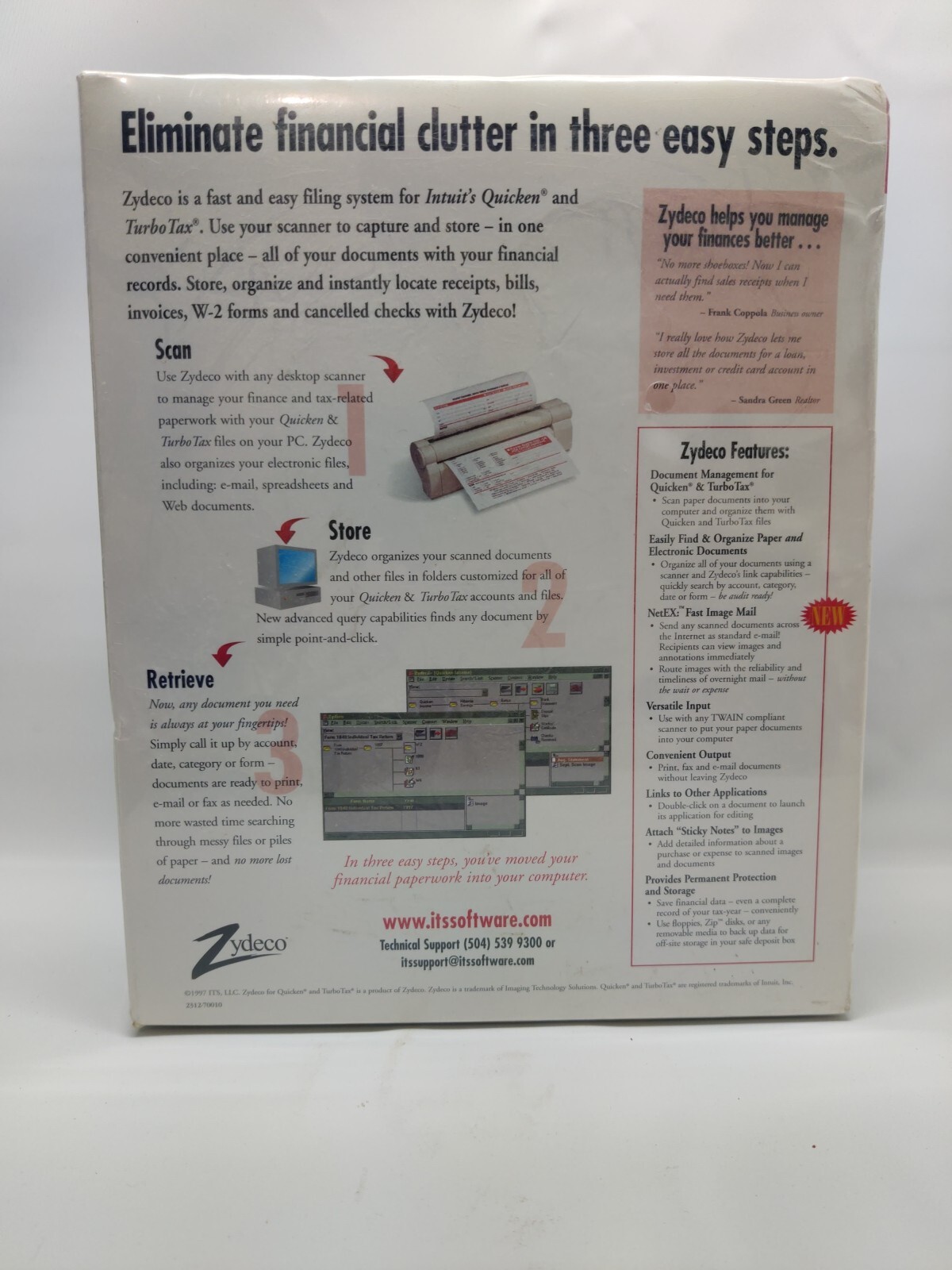 Quicken Turbo Tax for WIndows 95 & 3.X