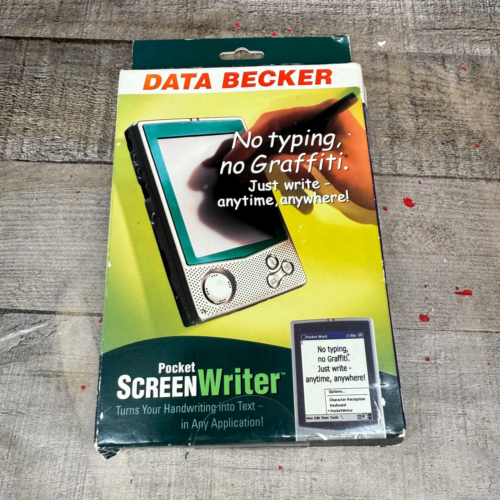 Date Becker Pocket Screenwriter Disc Only For Portable PC