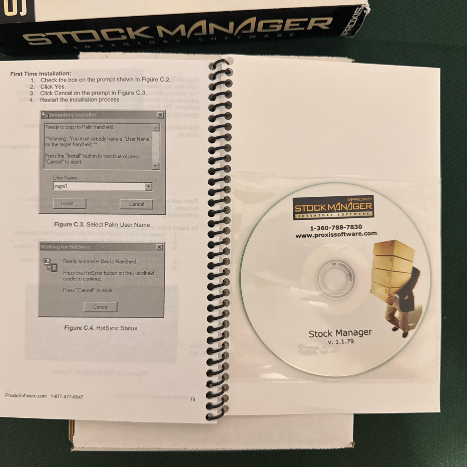Vintage Proxies Stock Manager Inventory Software.